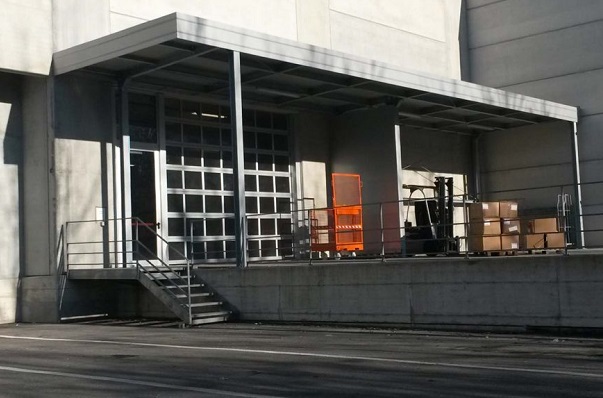 Arredamento industriale per esterni